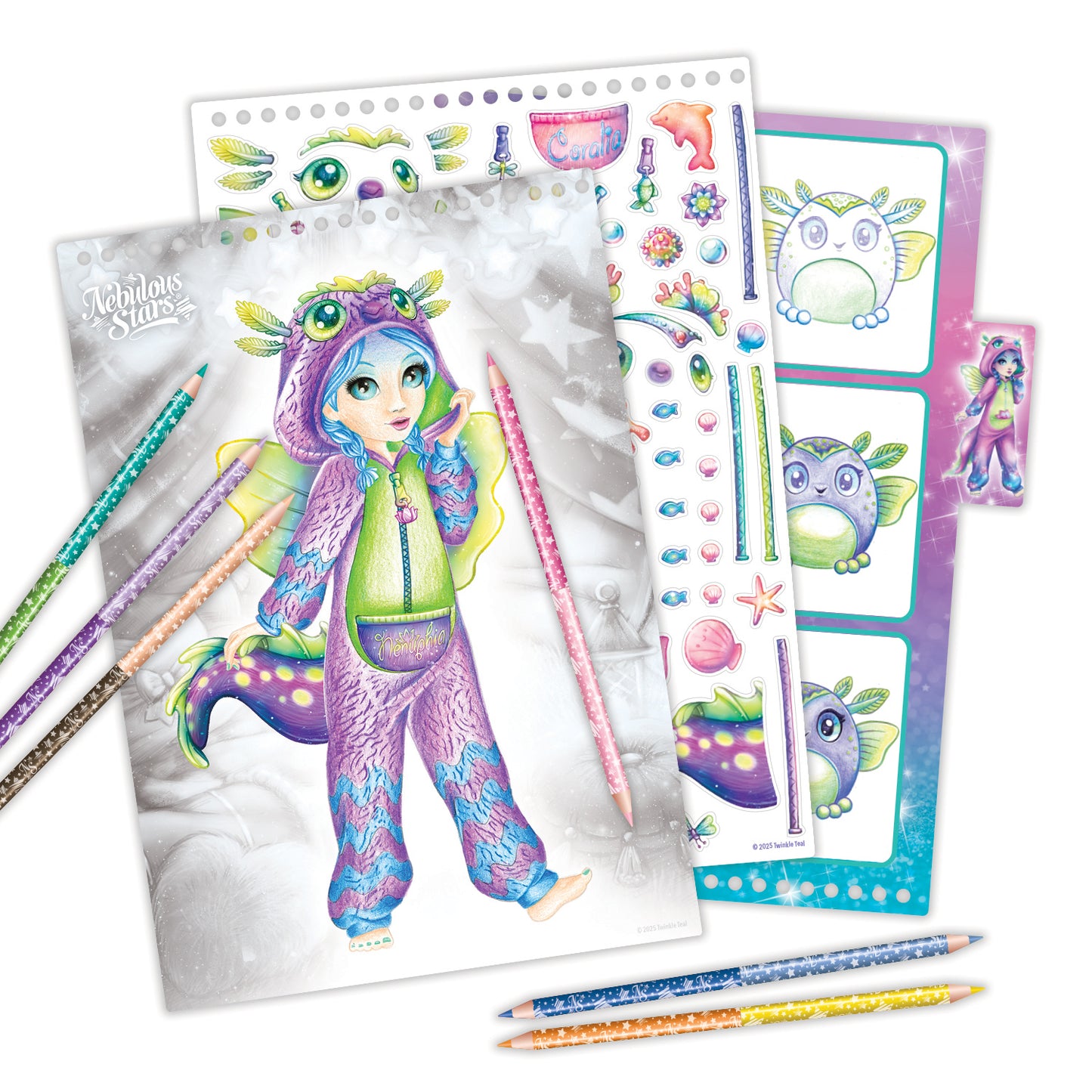 Carnet croquis de mode - Party Pyjama