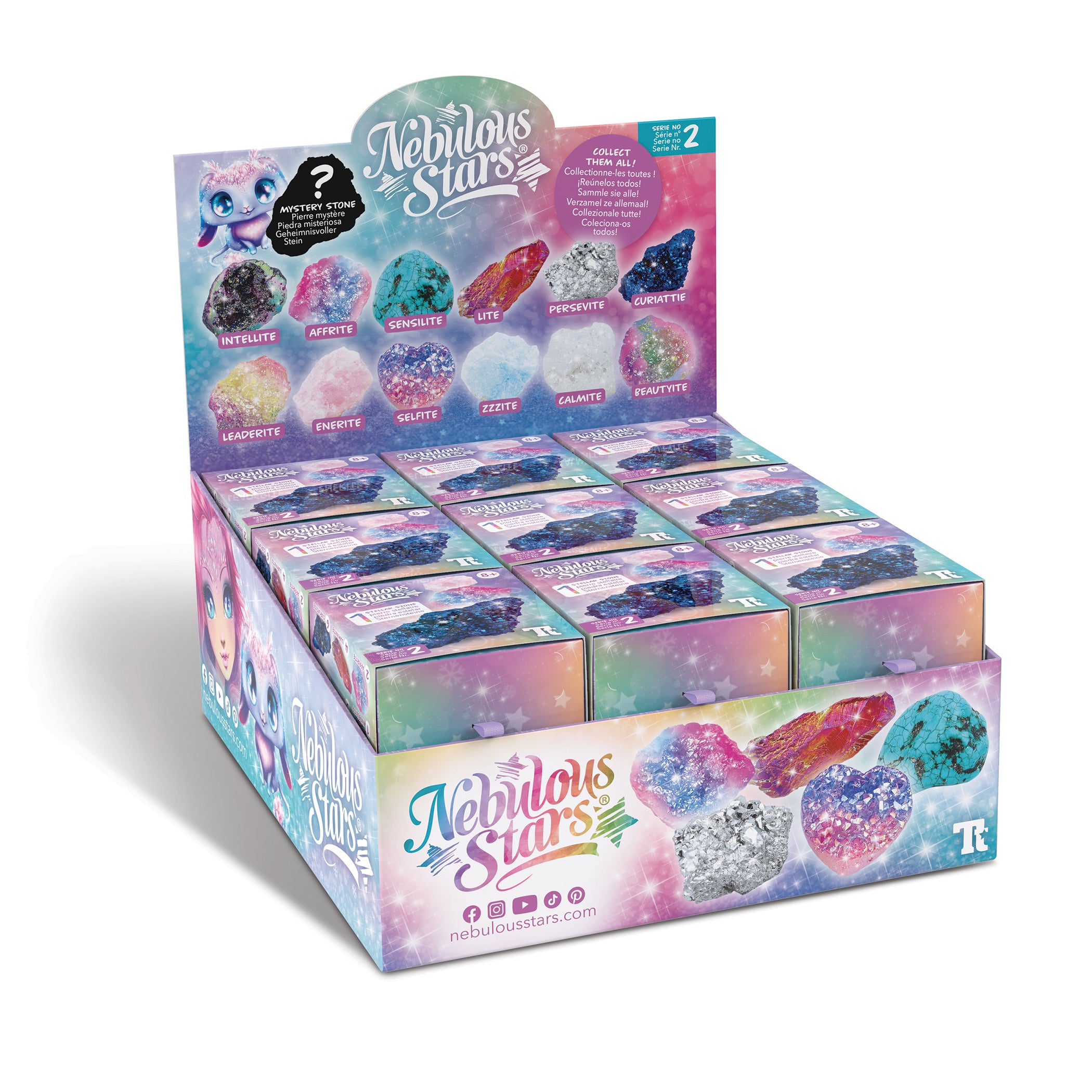 Collectible Stellar Stone Blind Box - Serie 2 - Assortment (18