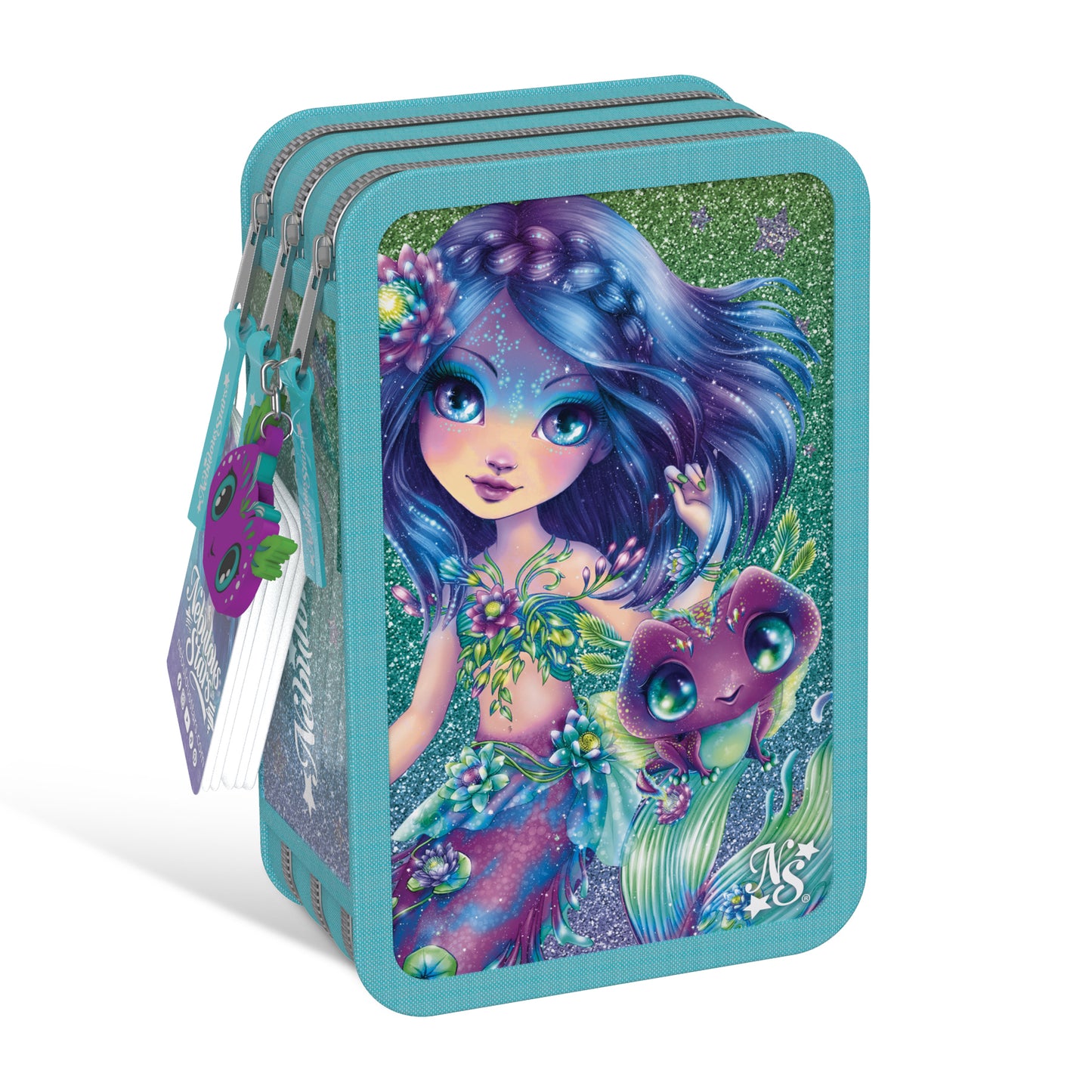 Trousse de crayons 3 volets Nenuphia