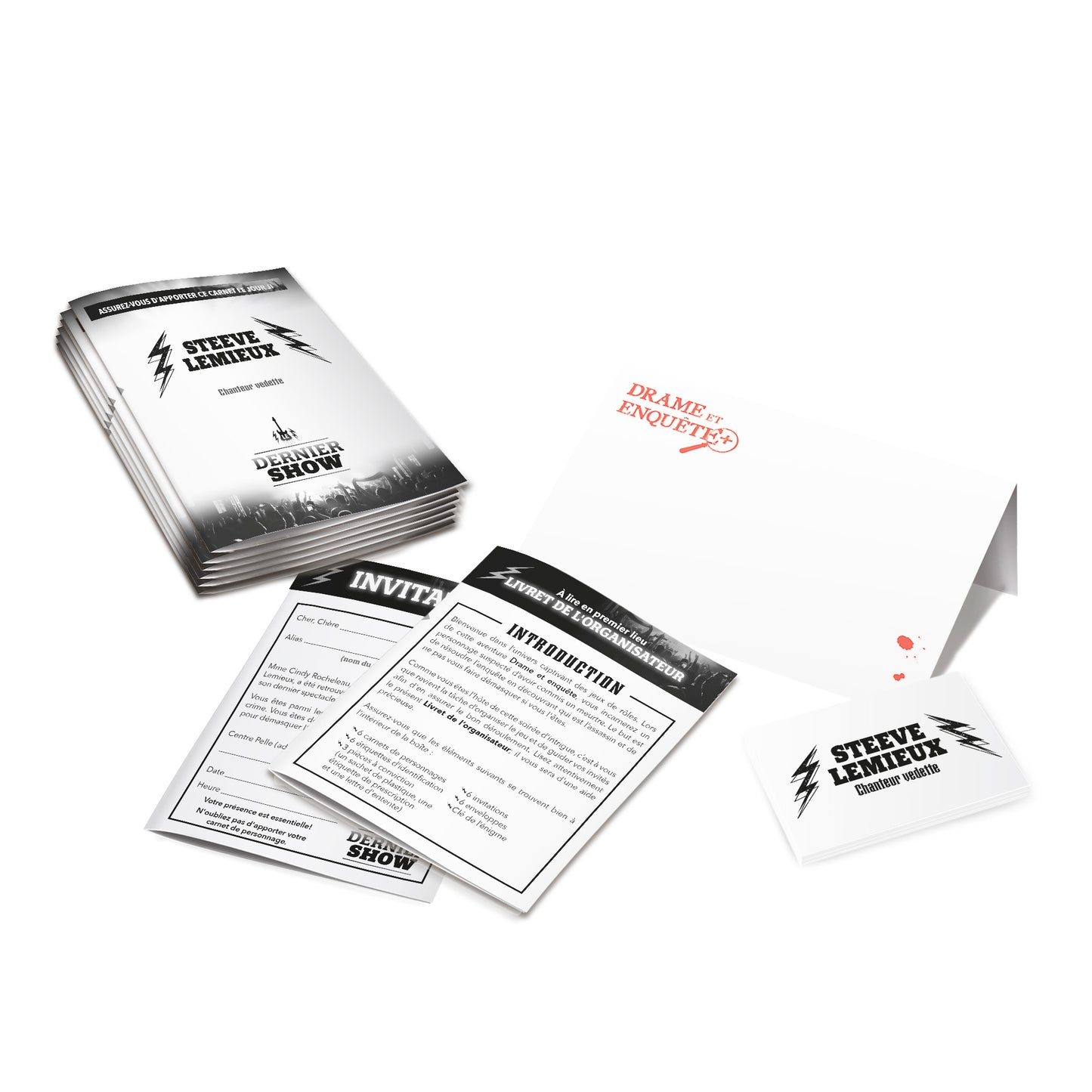 Le dernier show - Drame et Enquete