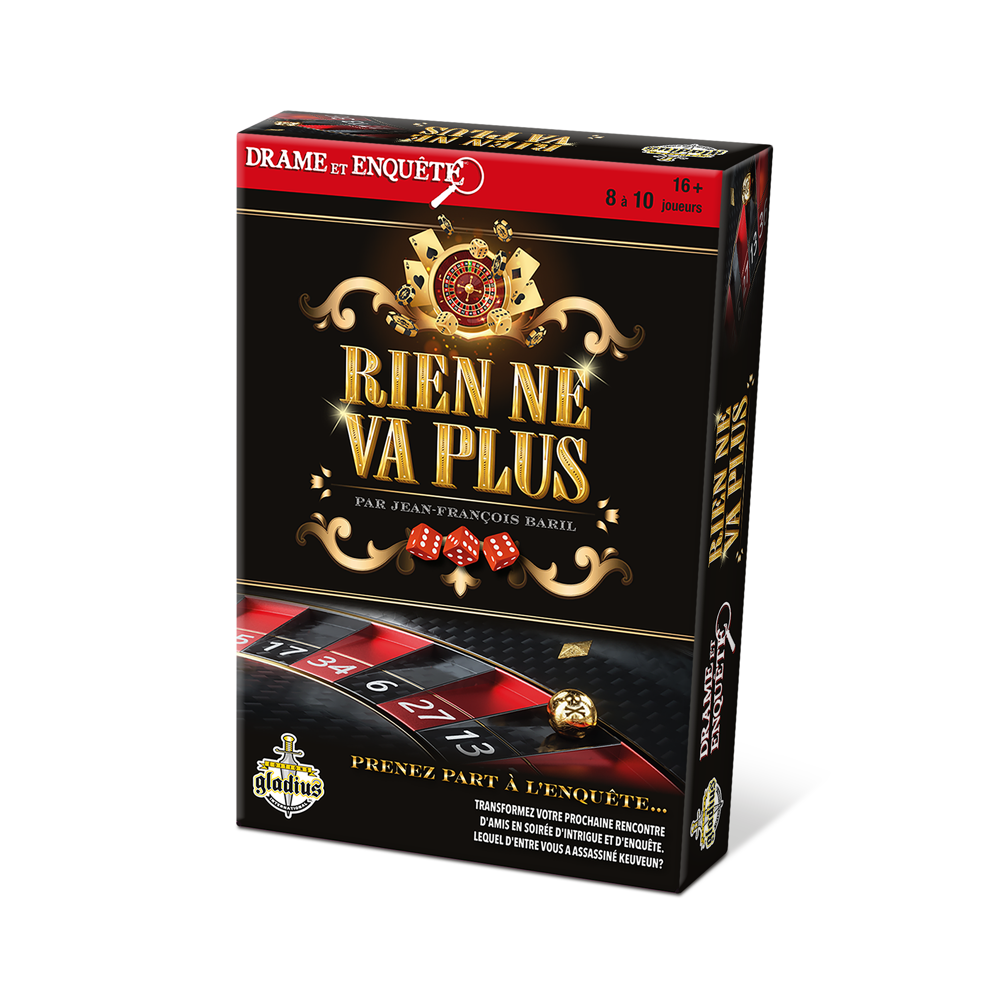 Drame et Enquête – Rien ne va plus – Gladius boutique