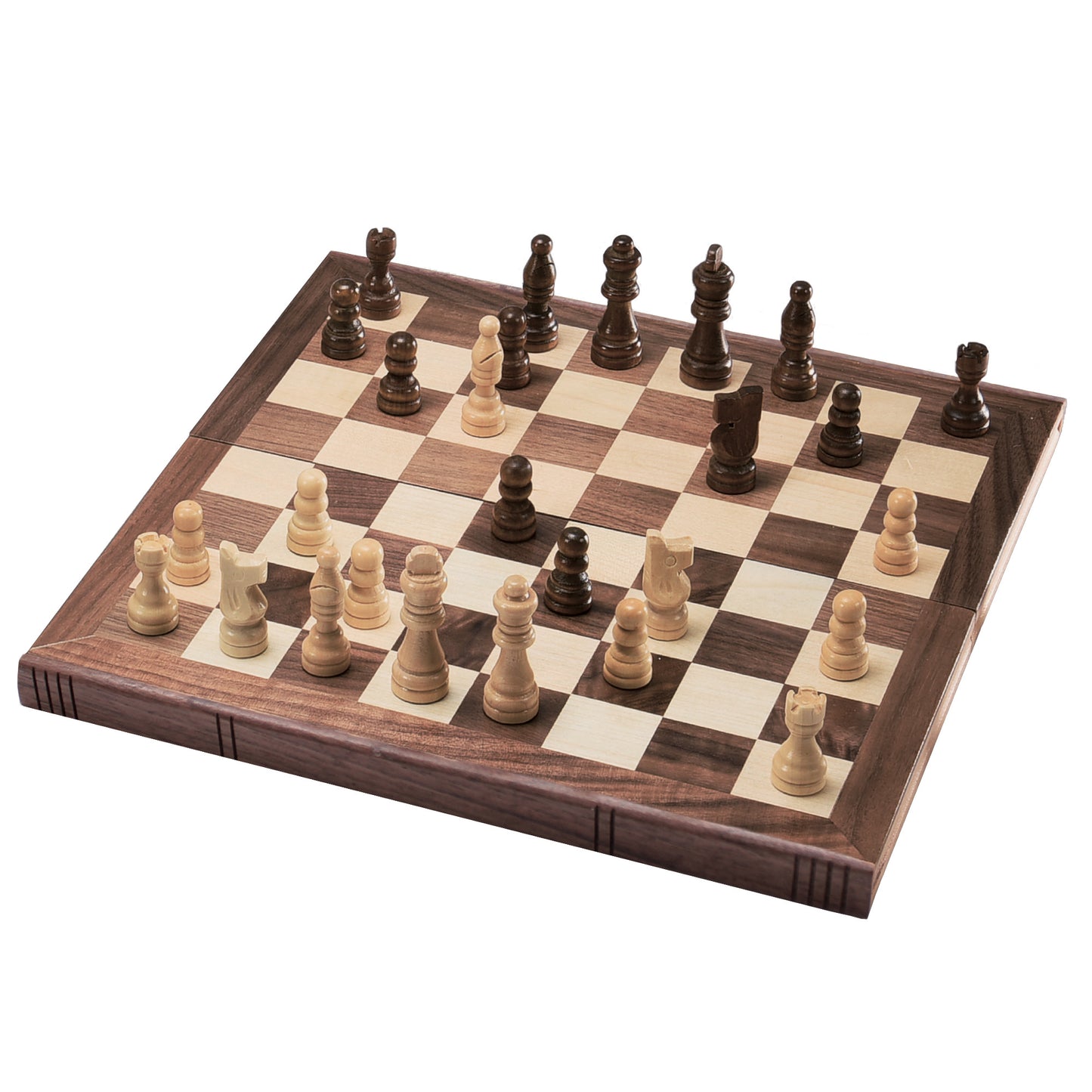 Wooden Chess - Deluxe set