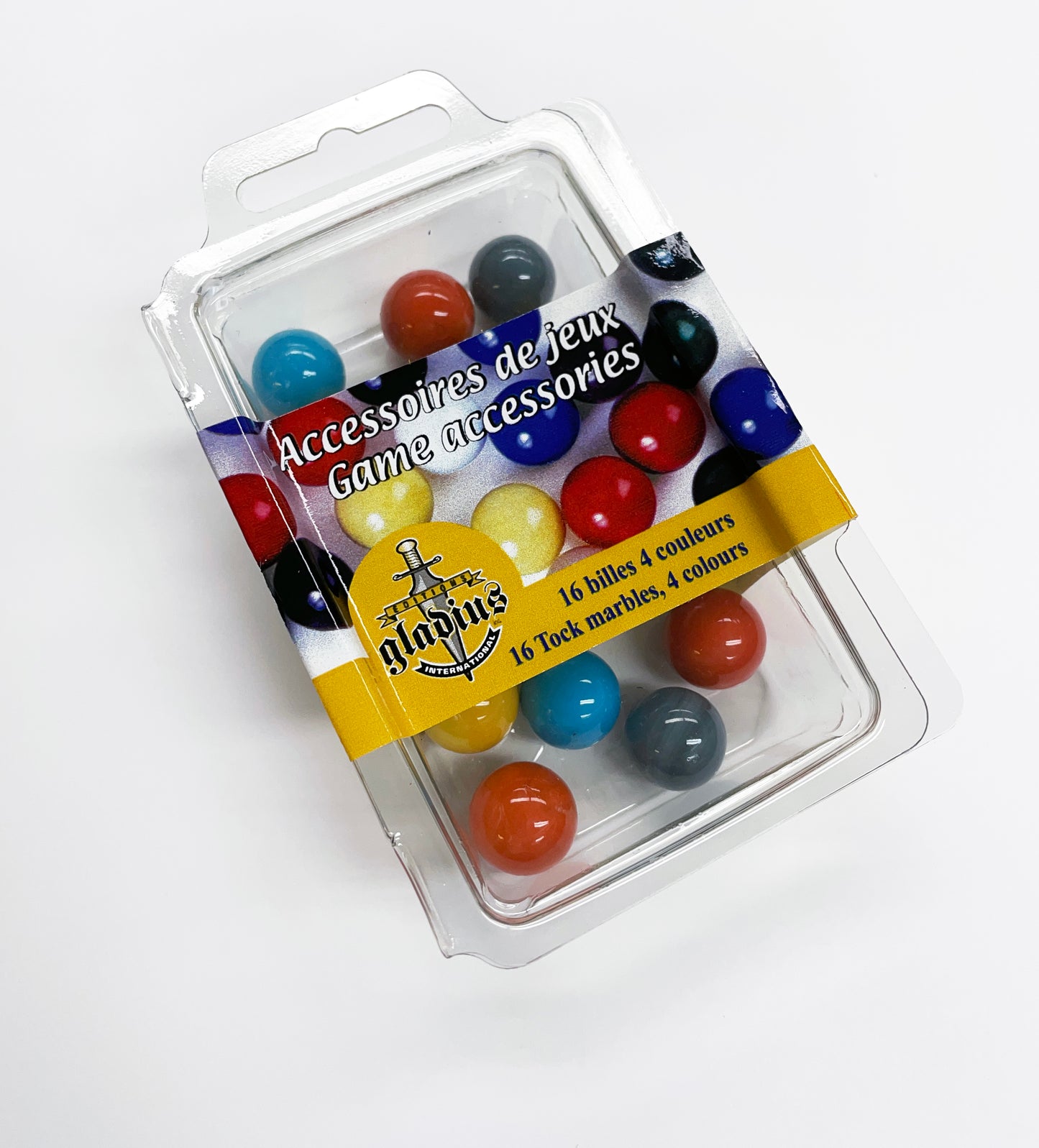 Marbles – 16 pieces (4 colors)