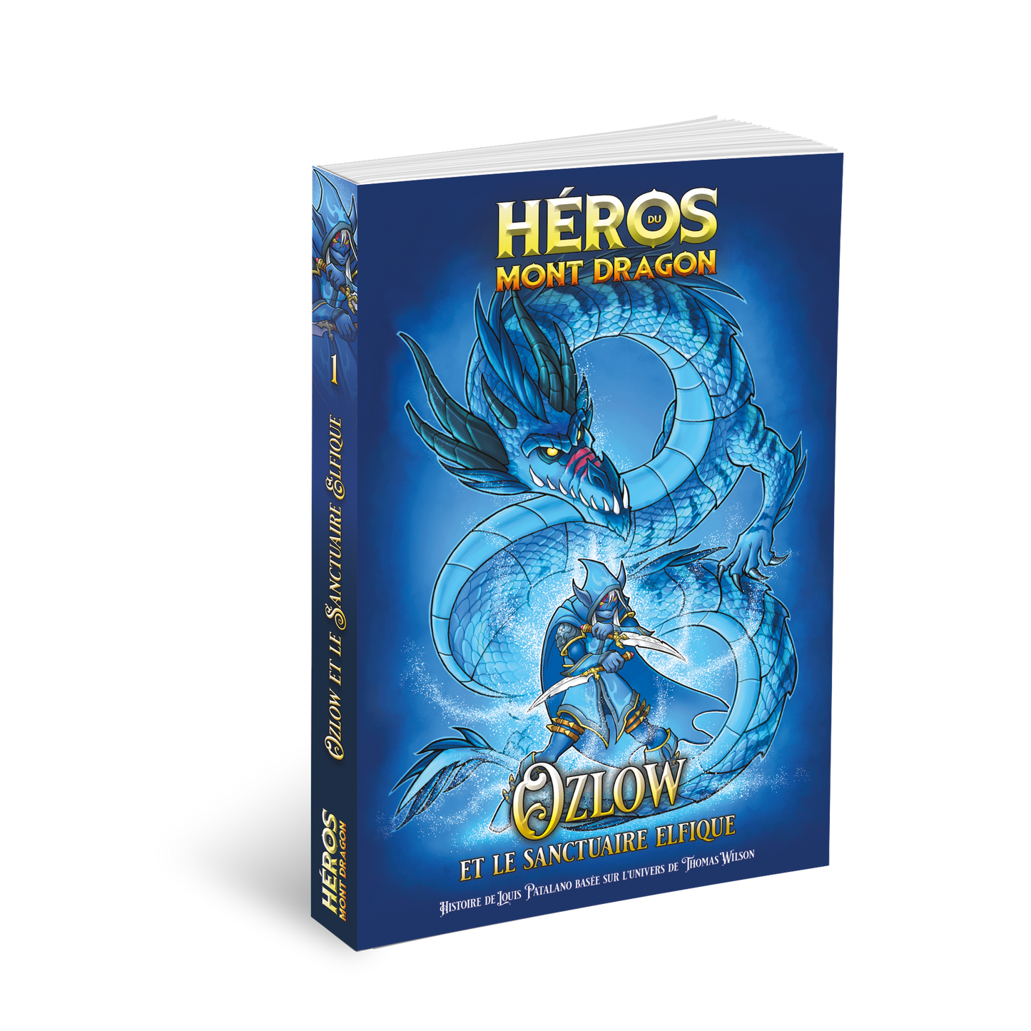 Héros du Mont Dragon – Ozlow et le Sanctuaire Elfique (roman)