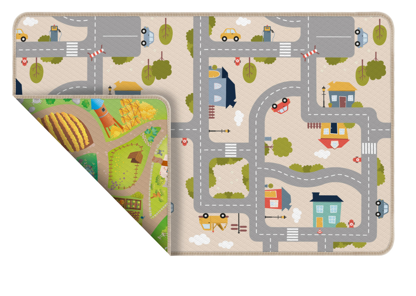 Tapis HOK réversible ville/ferme