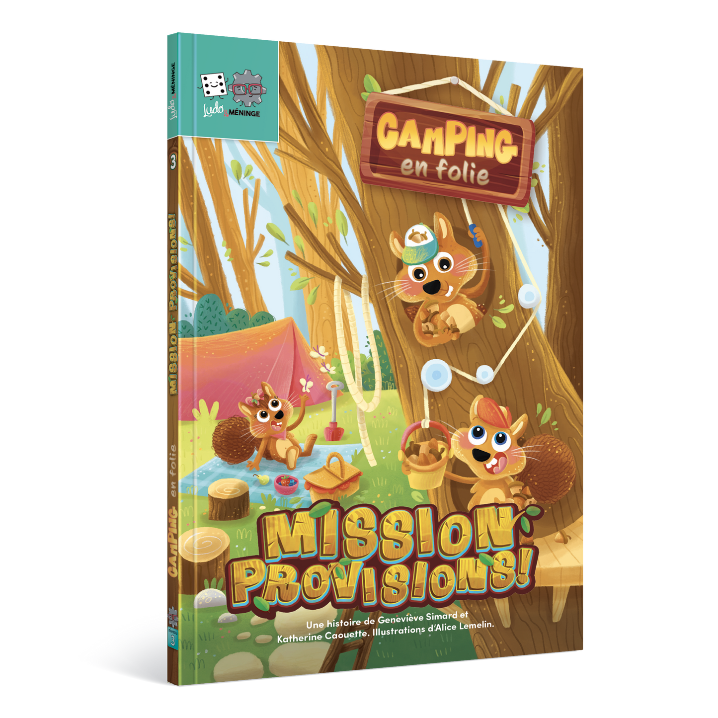 Ludo et Méninge – Mission provisions! (livre)