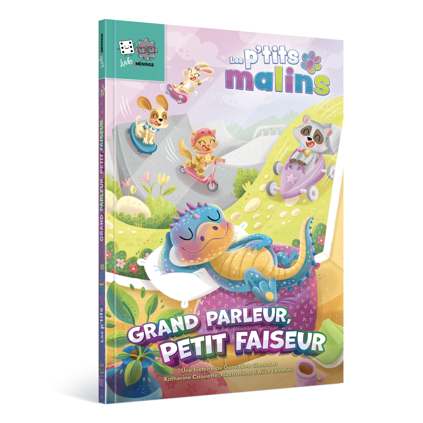 Ludo et Méninge – Grand parleur, petit faiseur (livre)