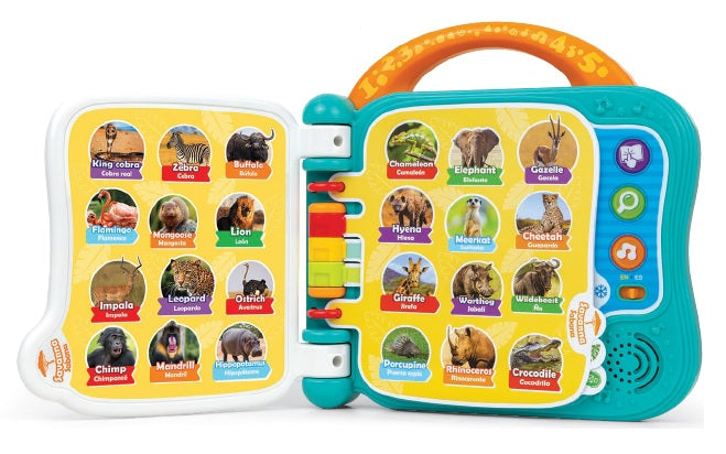 Livre d'apprentissage bilingue-101 animaux