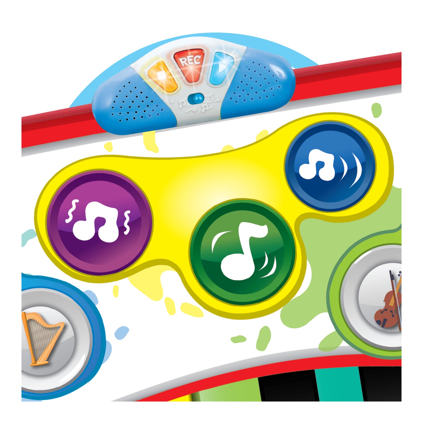 Tapis piano saute et joue