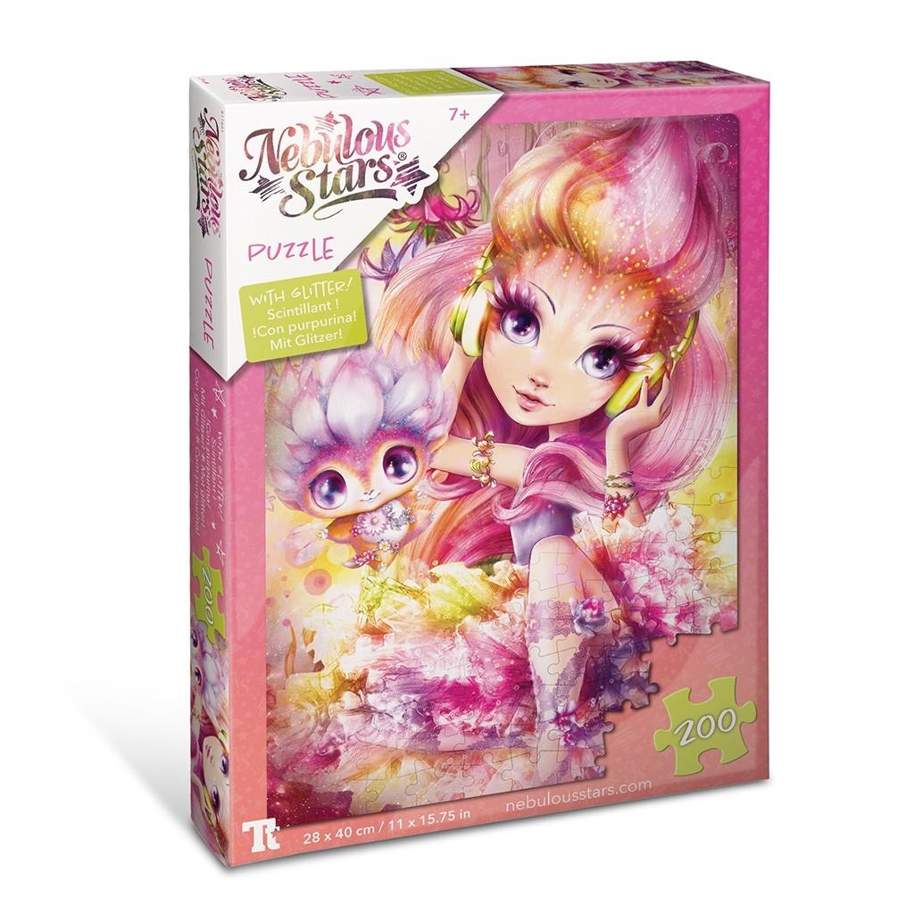 Nebulous Stars Glitter Puzzle (200 pcs) 28 x 40 cm - Petulia