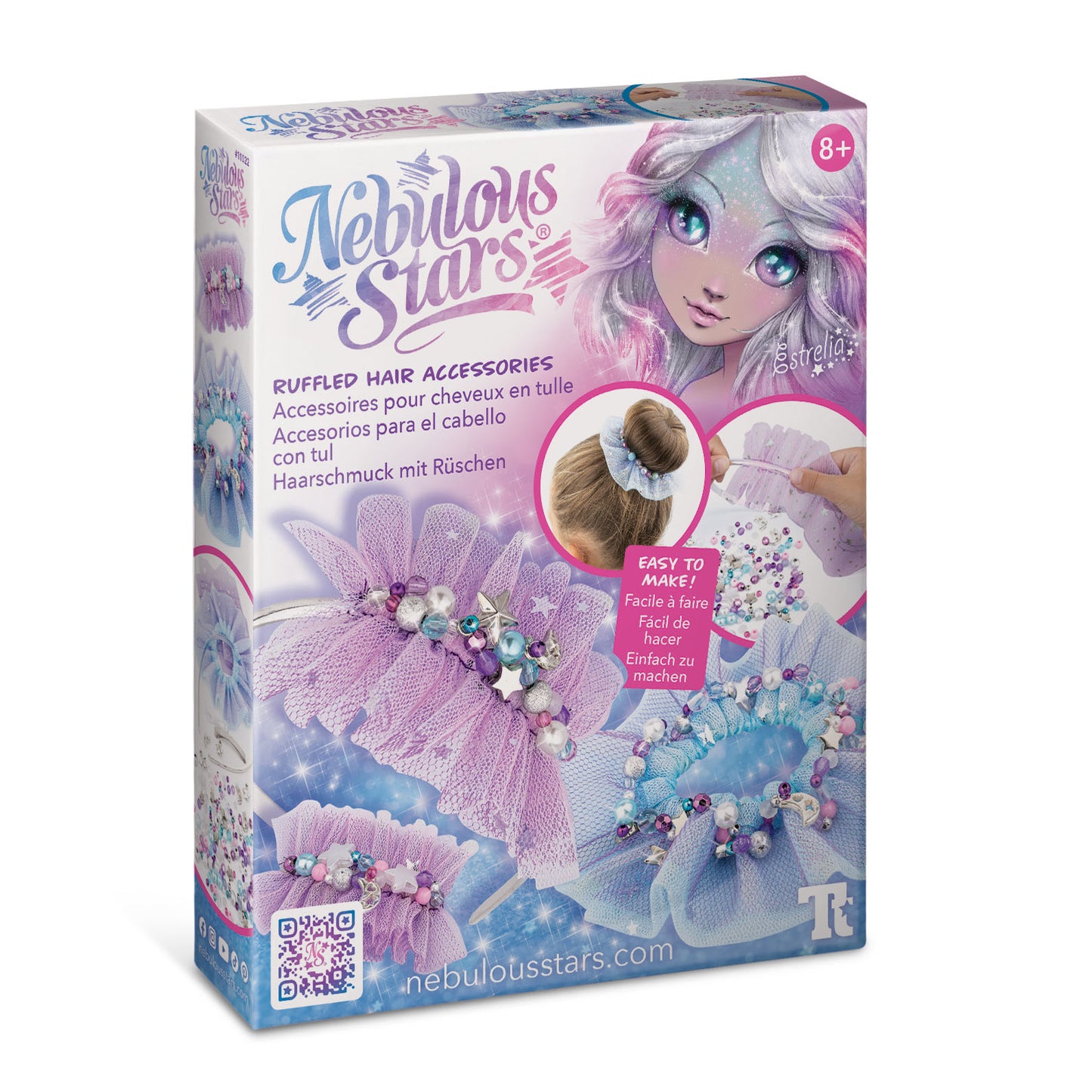 Nebulous Stars Ruffled Hair Accessories