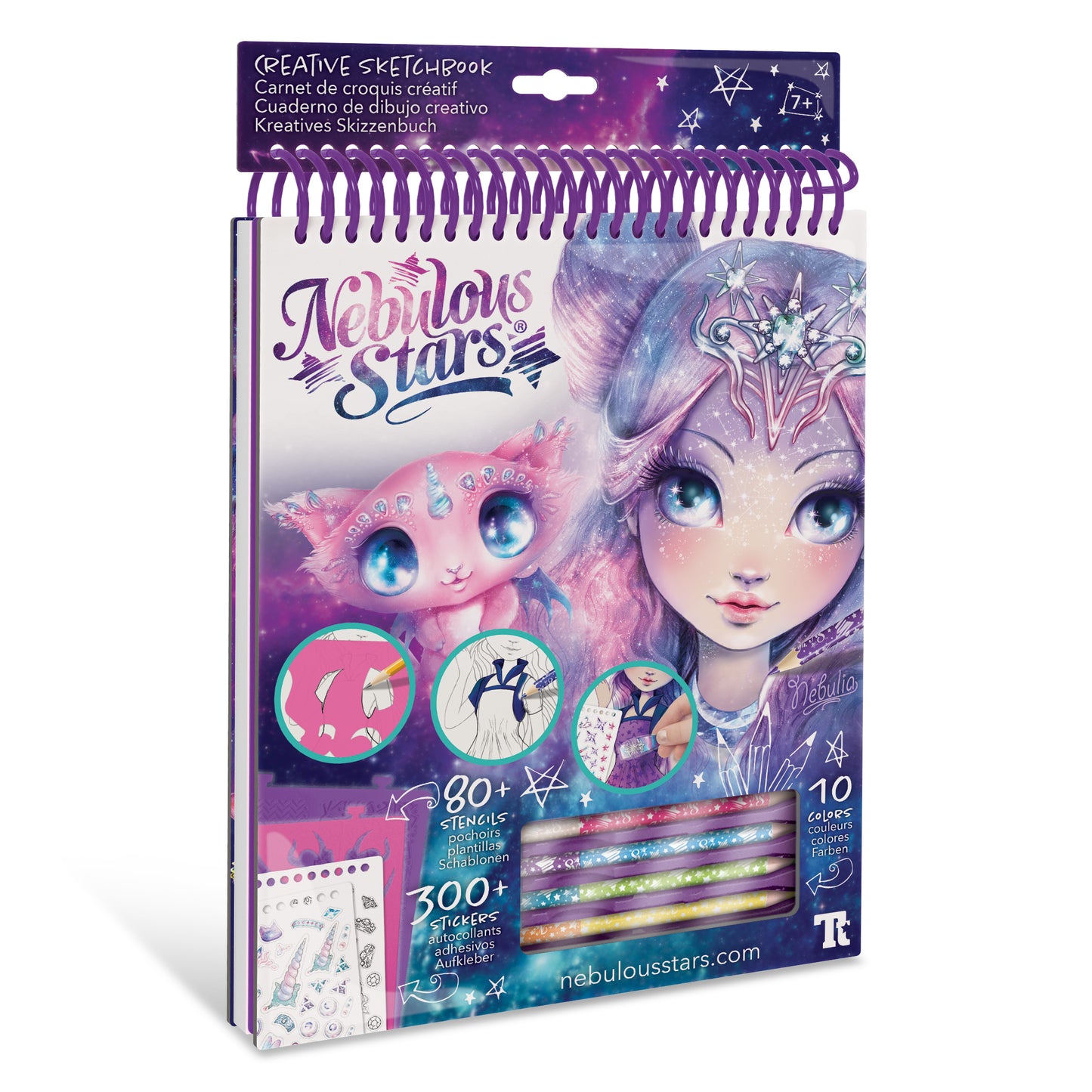 Carnet de croquis créatif- Nebulia N.S.