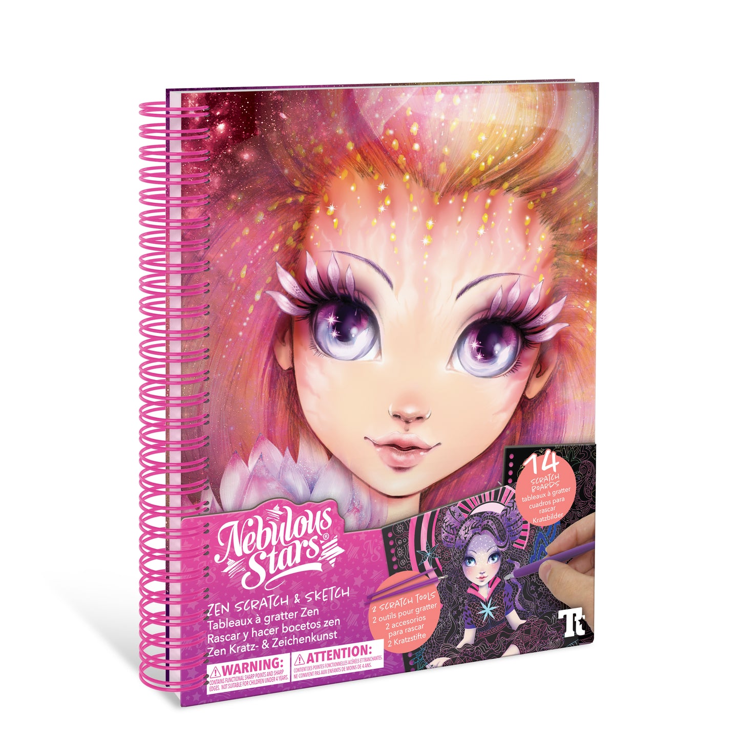 Nebulous Stars – Tableaux à gratter zen