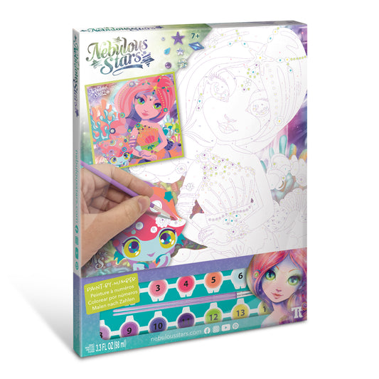 Nebulous Stars – Peinture à numéros sur toile (Coralia)