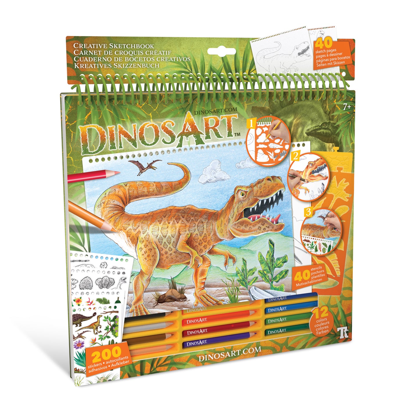 DinosArt – Carnet de croquis créatif