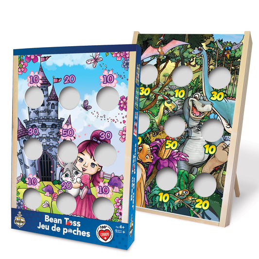 Jeu de poches – Roseline & Dinos