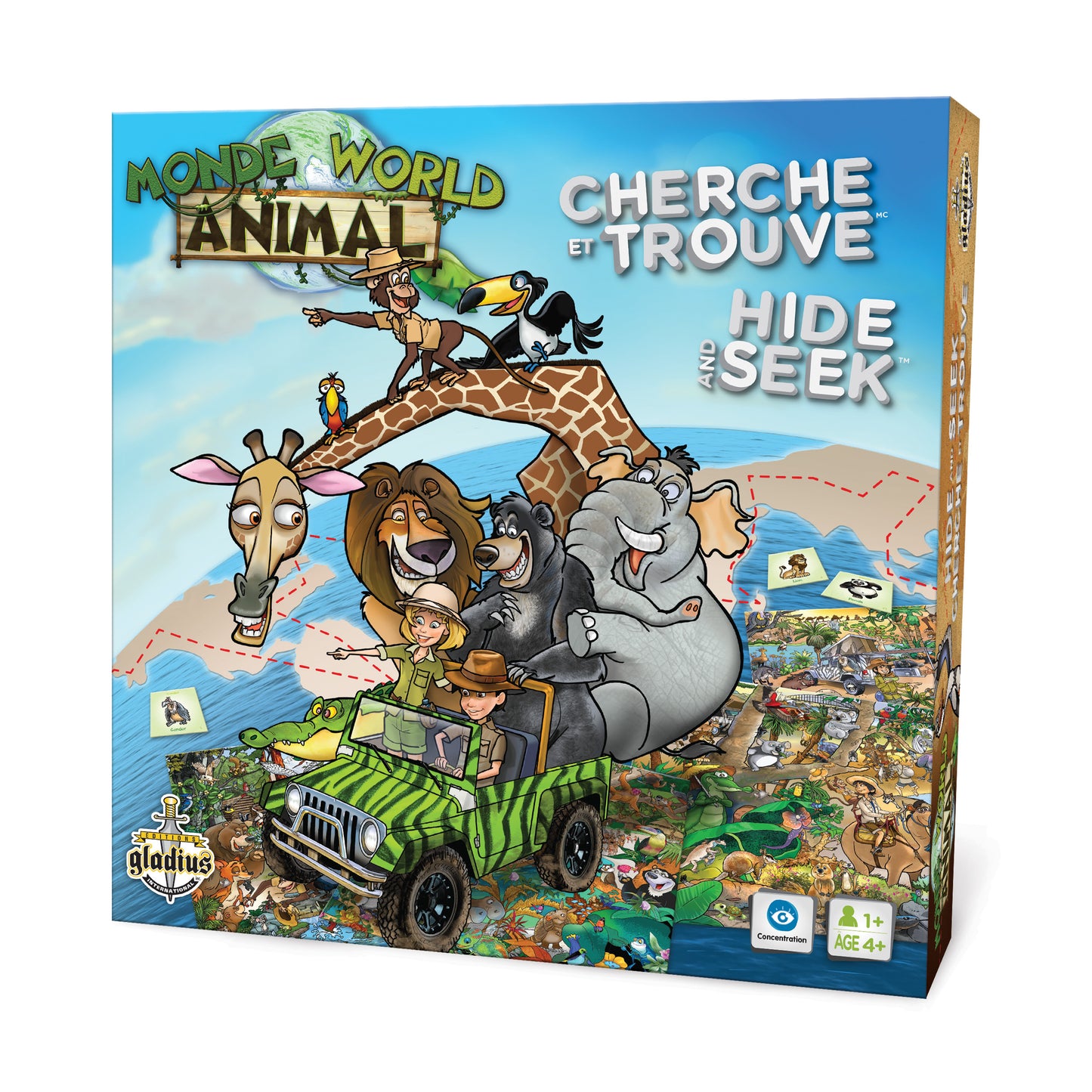 Cherche et trouve – Monde Animal