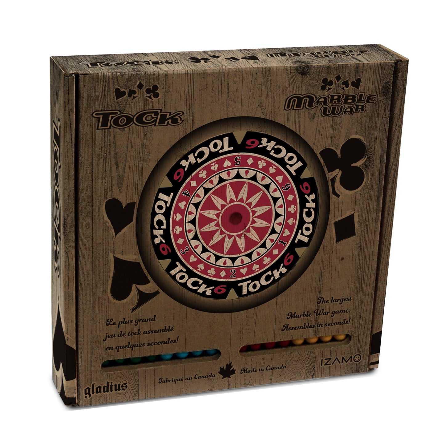 Tock Heritage 22″ (6 joueurs) - Marble wars