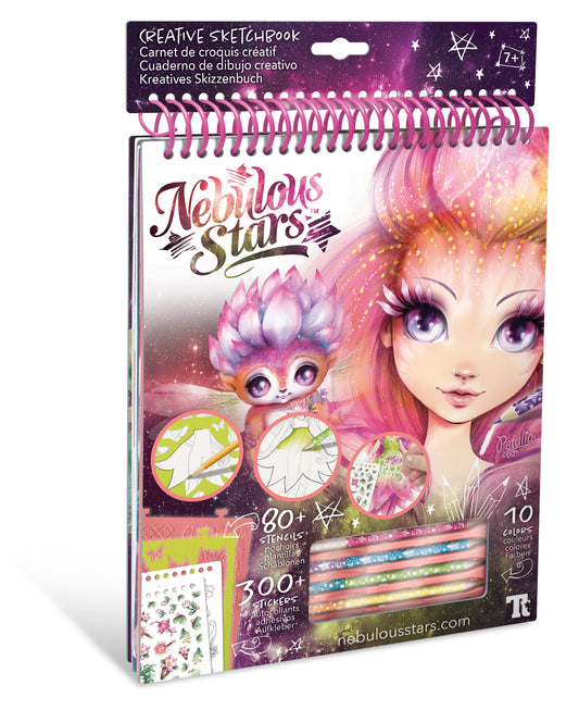 Nebulous Stars – Carnet de croquis créatif (Petulia)