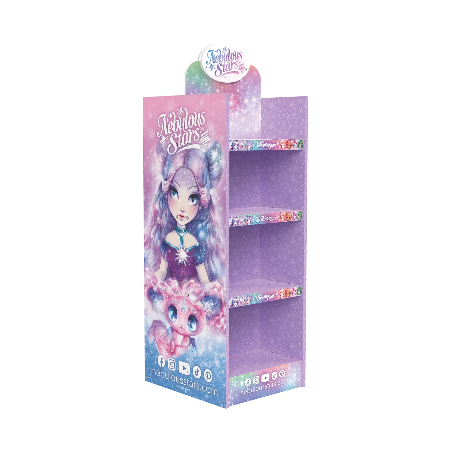 Foam Board floor display 27 x 68.9 Pale 