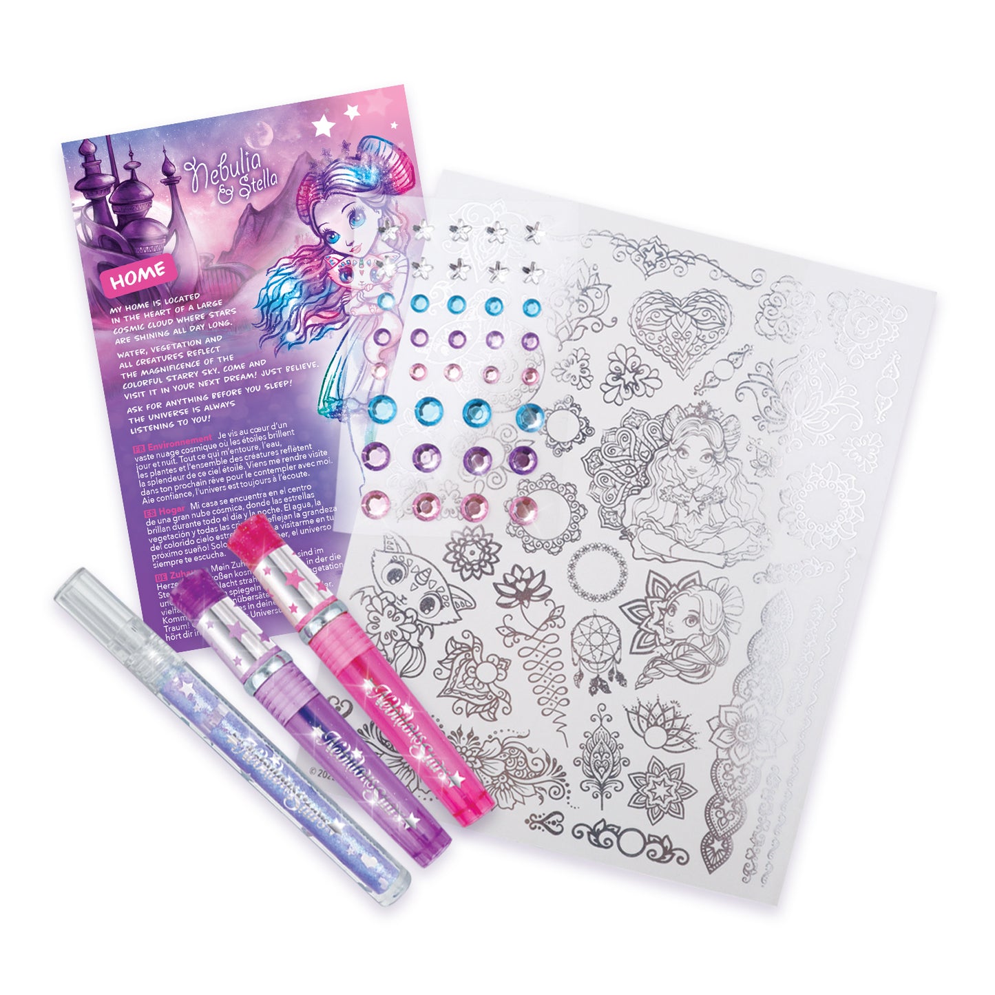 Tatouages scintillants