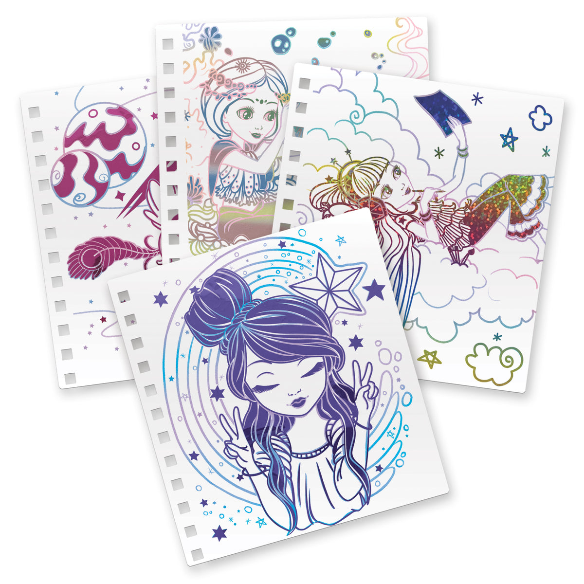 Nebulous Stars Small Creative Book - Fantasy Foil Art Cover