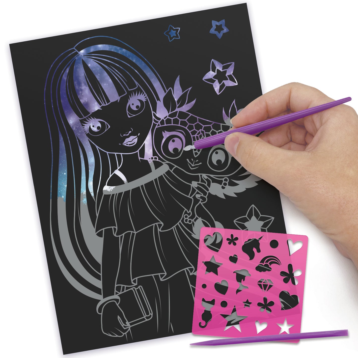 Scratch & Sketch - Nebulous Stars