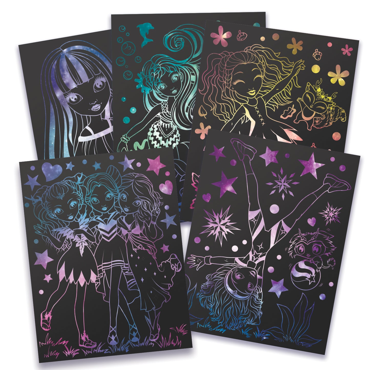 Scratch & Sketch - Nebulous Stars