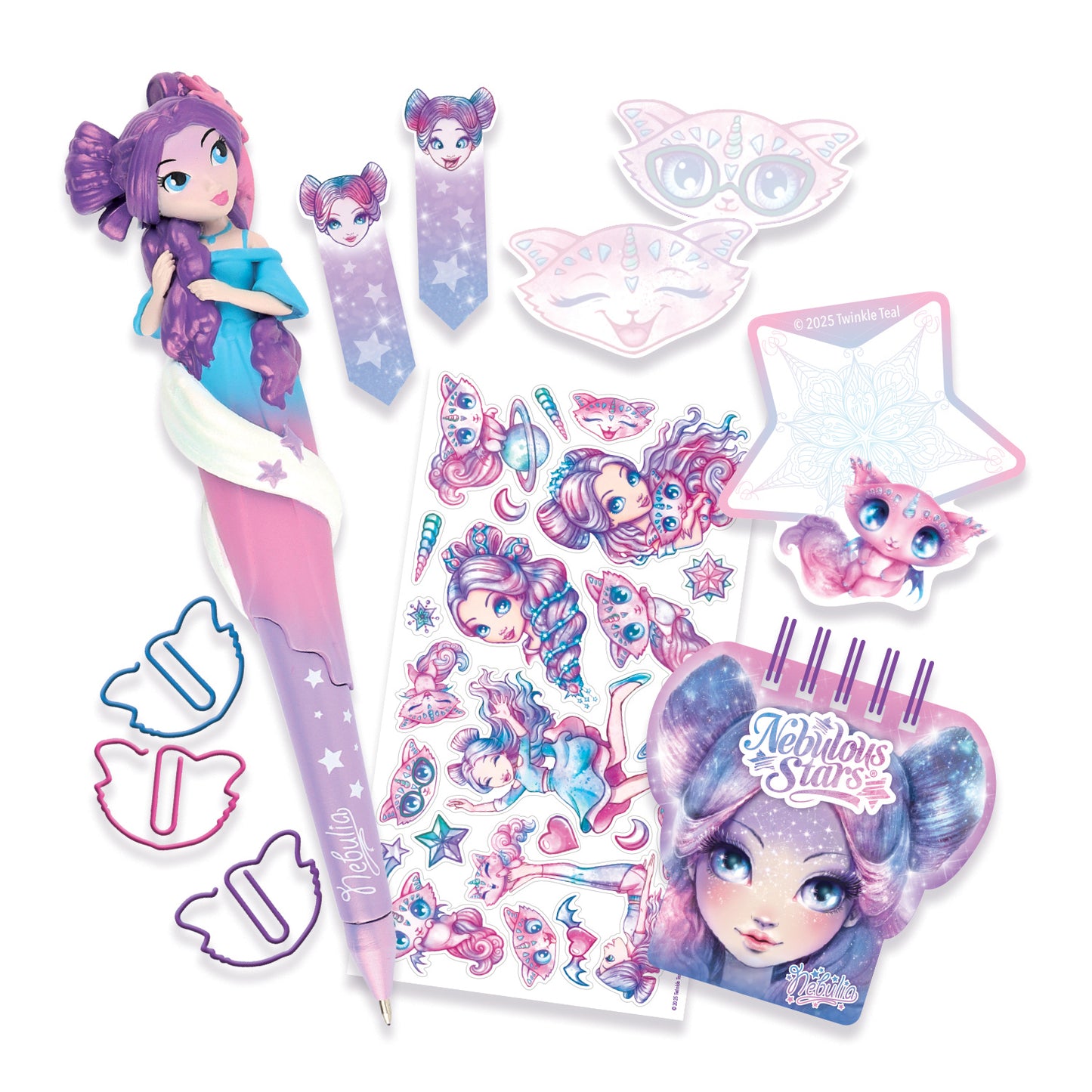 Ensemble stylo-figurine - Nebulia