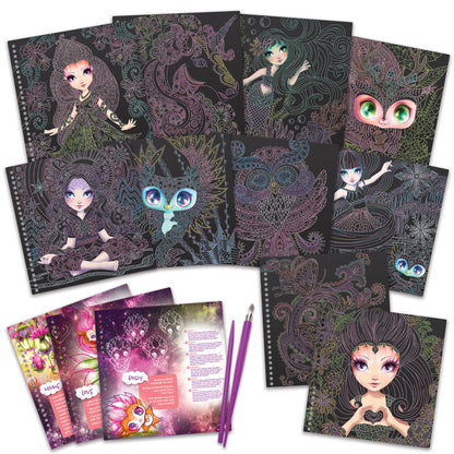 Tableaux à gratter zen - N.S.