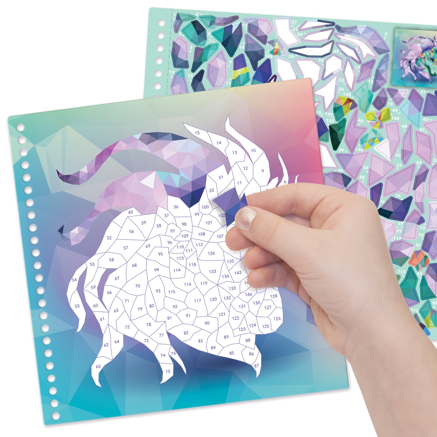 Nebulous Stars Creative Book - Sticker by Number Cover