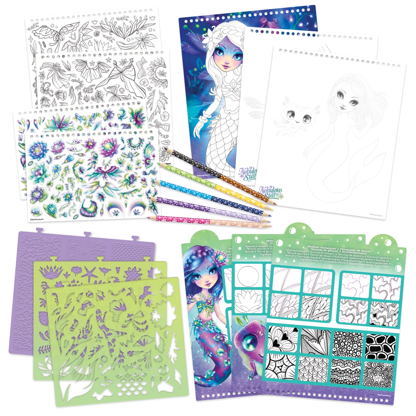 Carnet croquis créatif - Nenuphia N.S.