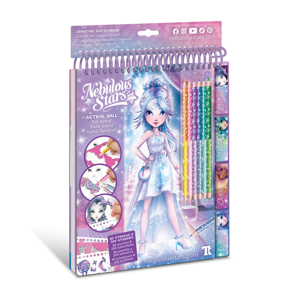Carnet de croquis créatif - Bal Astral