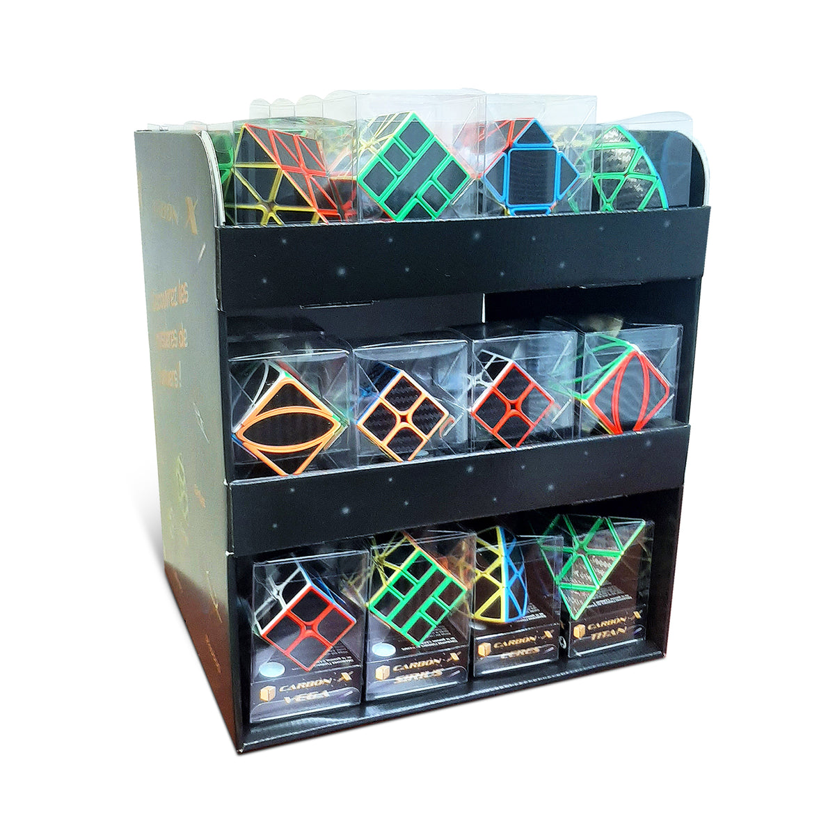 Carbon-X - Empty Counter Display