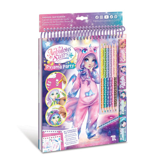 Fashion Sketchbook - Pyjama Party