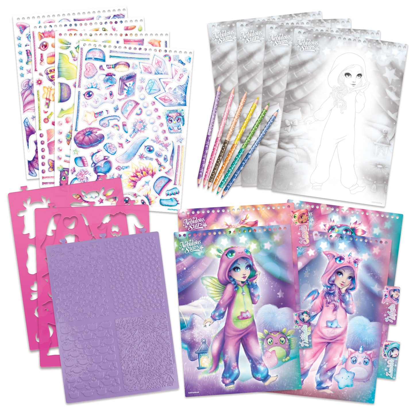 Carnet de croquis de mode - Pyjama Party