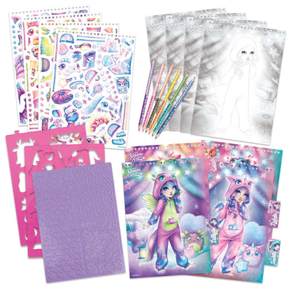 Carnet croquis de mode - Party Pyjama