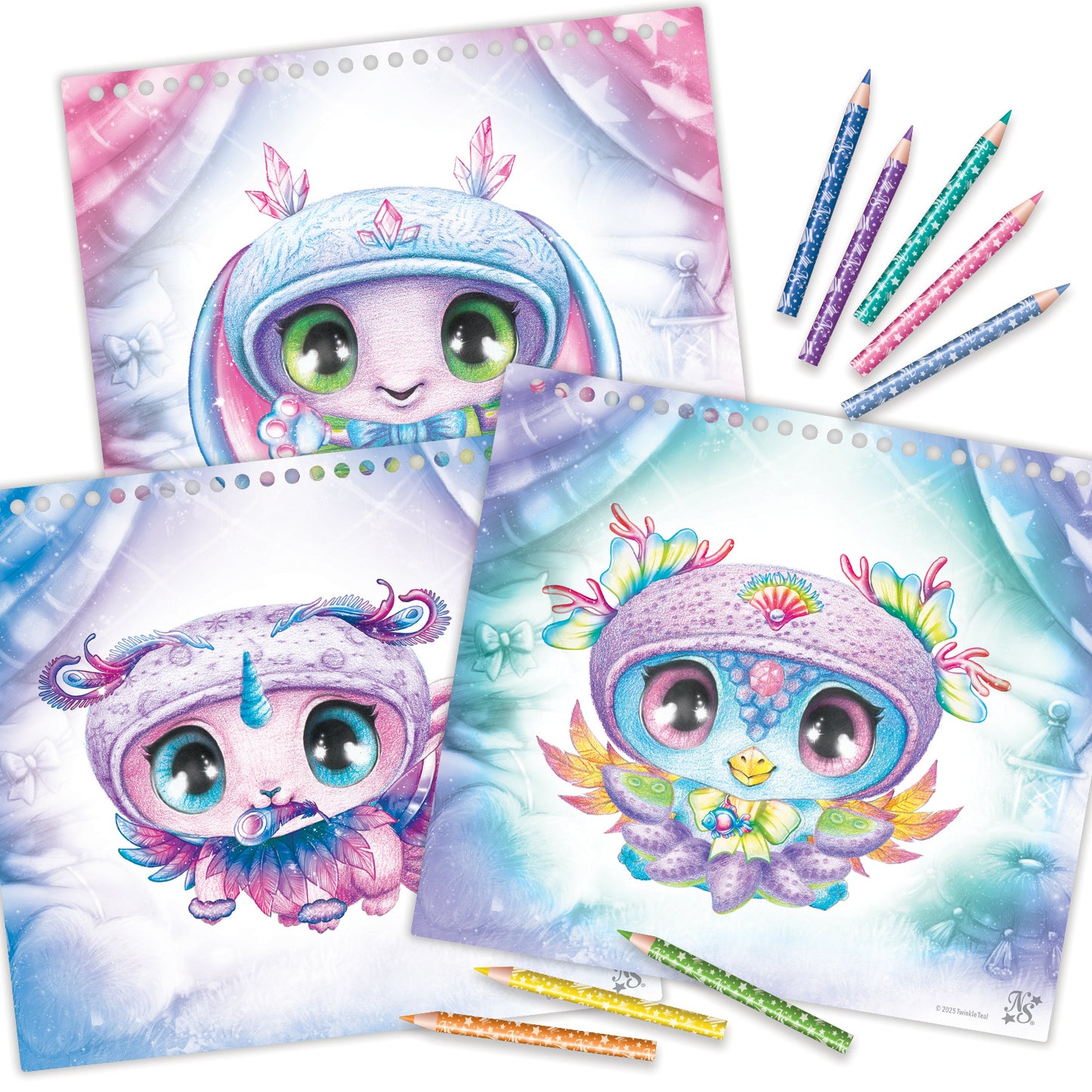 Sketchbook - Pyjama Party Animoulous