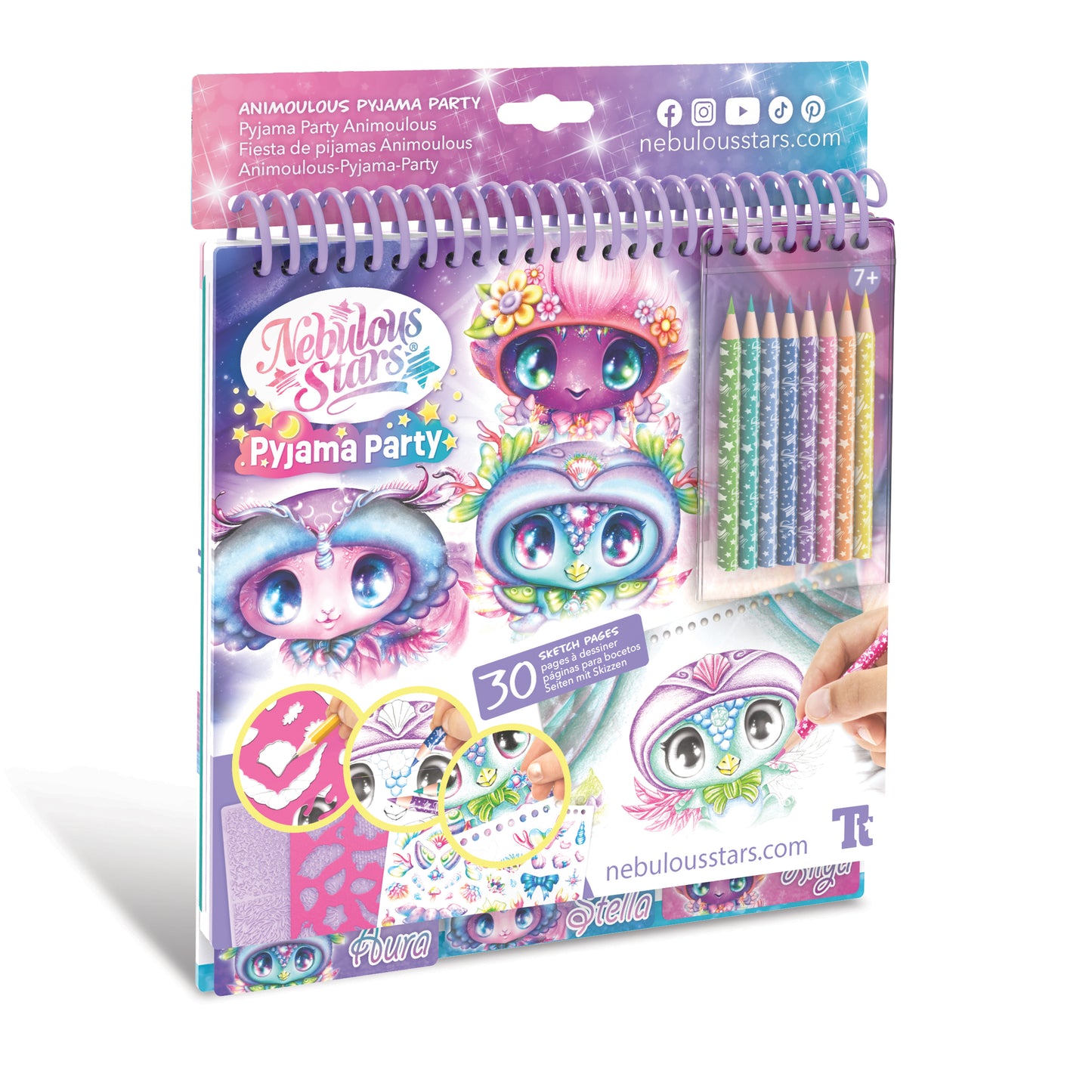 Sketchbook - Pyjama Party Animoulous