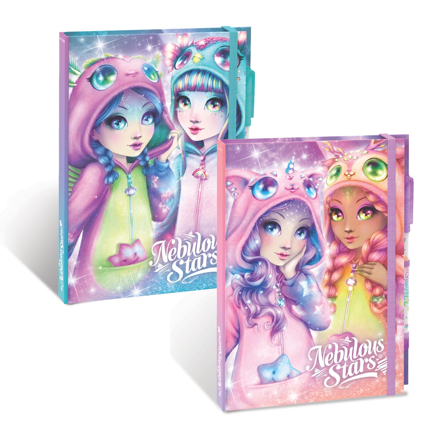 Deluxe White Notebook - Pyjama Party -Assortment (6)