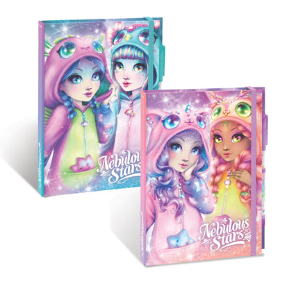 Deluxe White Notebook - Pyjama Party -Assortment (6)