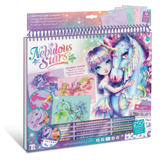 Grand carnet croquis créatif - Feraliaz