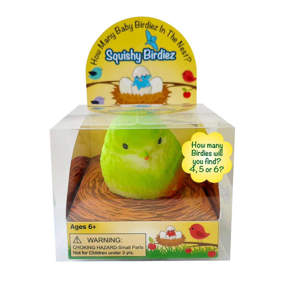 Zorbitz Squishy Birdiez with Babies     