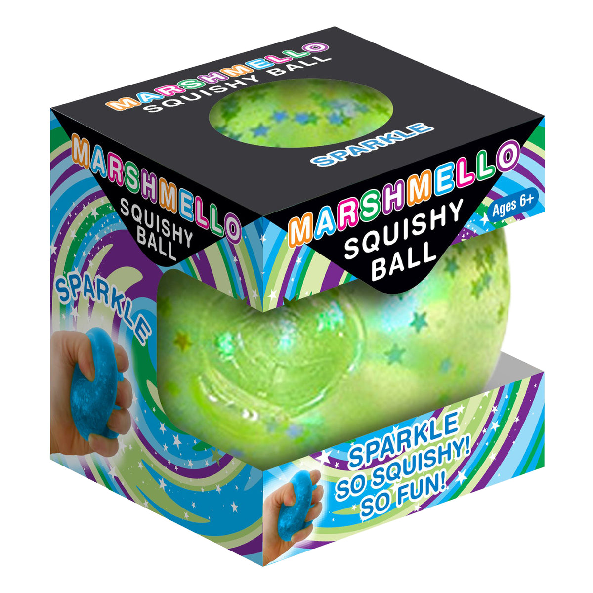 Zorbitz Marshmello Balle scintillante étoilée