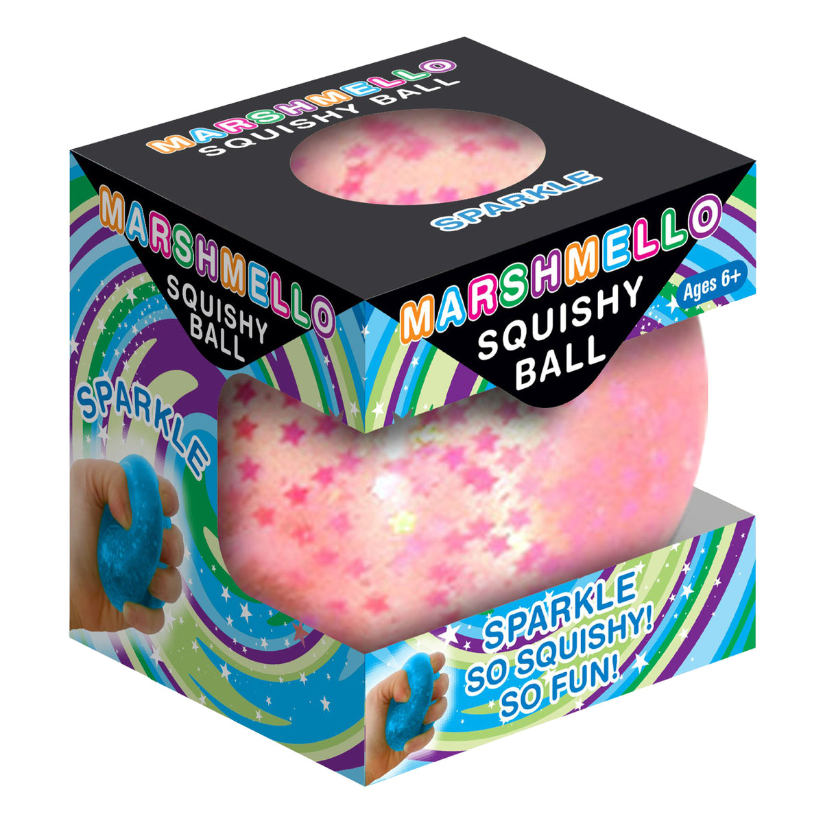 Zorbitz Marshmello Balle scintillante étoilée