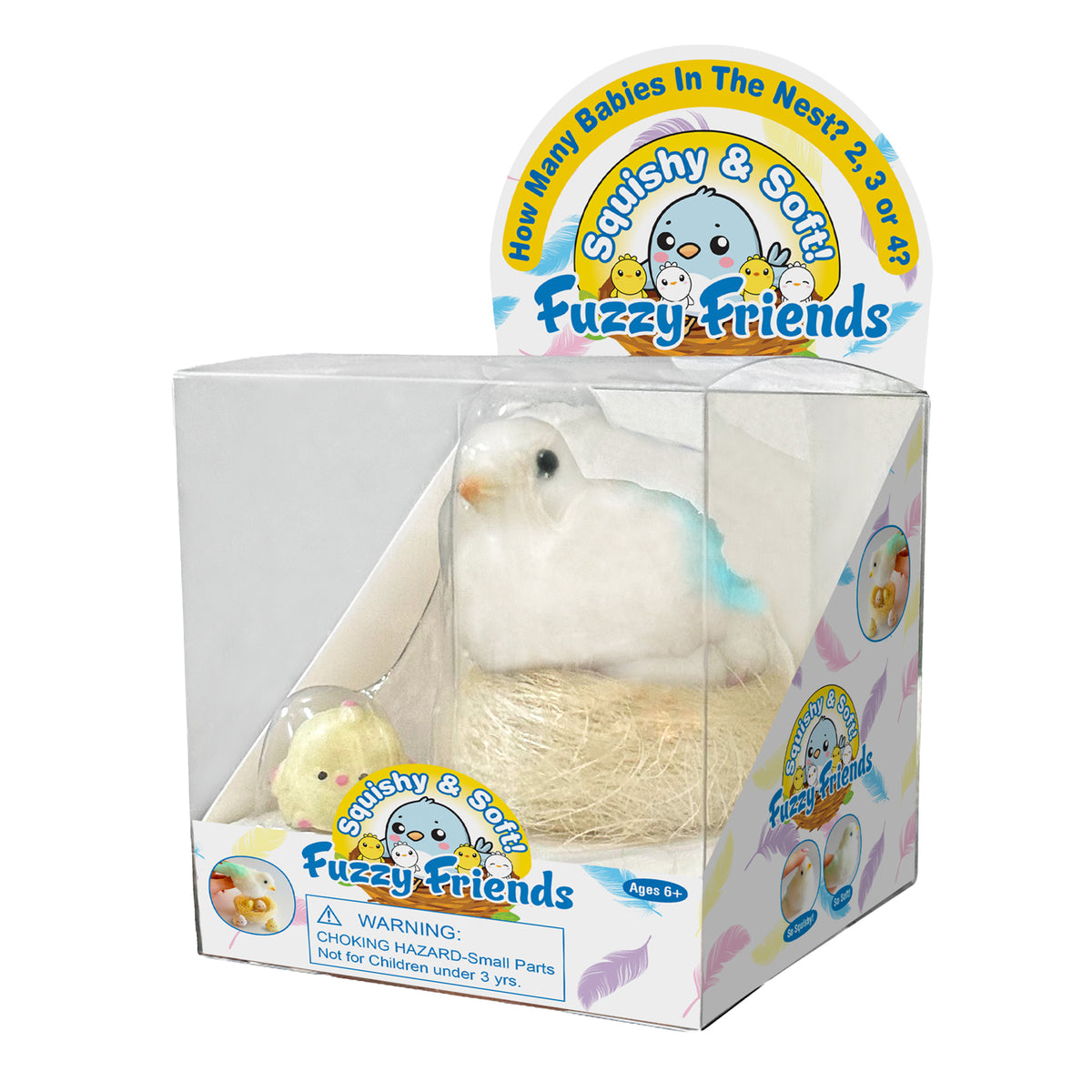 Zorbitz Squishy Oiseau duveteux