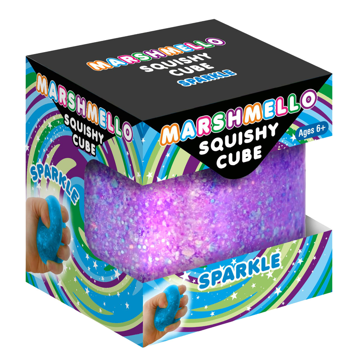 Zorbitz Marshmello Sparkle Cube   