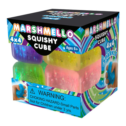 Zorbitz Marshmello 4 cubes scintillants