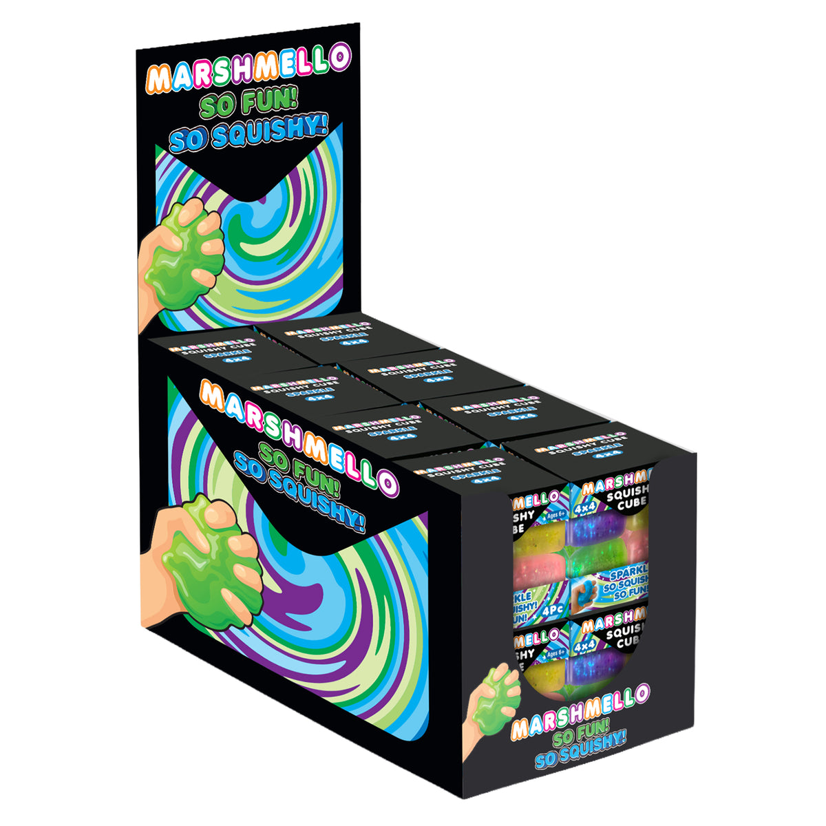 Zorbitz Marshmello 4 cubes scintillants