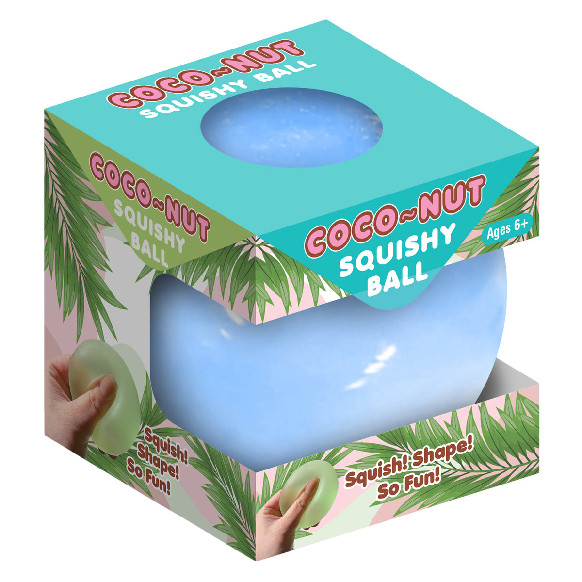 Zorbitz Squishy Balle noix de coco
